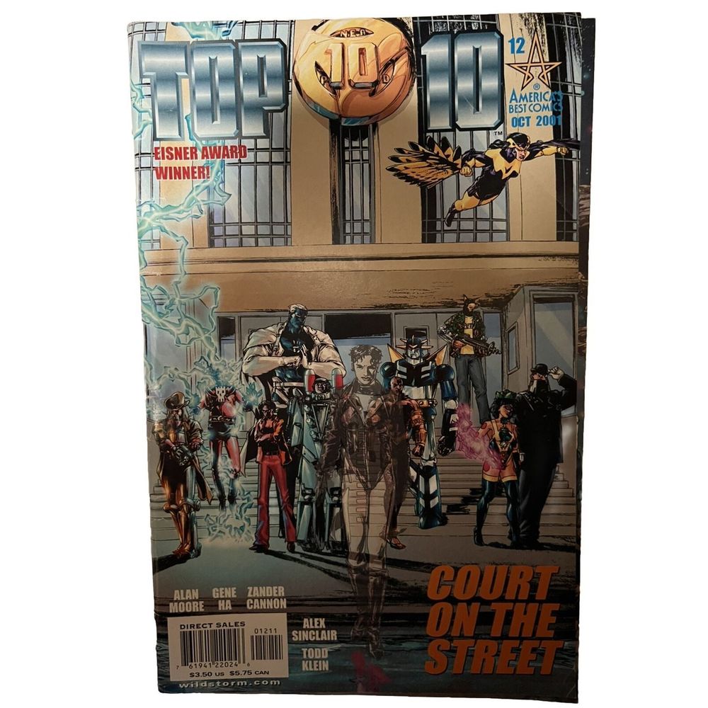 Wildstorm Comics Top 10 Comic: Court on the Street October 2001 #12